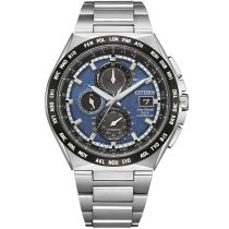 Citizen AT8238-84L Reloj Hombre Eco-Drive Super-Titanium Radio Cronógrafo 44mm 10ATM  