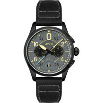 AVI-8 AV-4089-08 Reloj Hombre Spitfire Lock Cronógrafo 42mm 5ATM