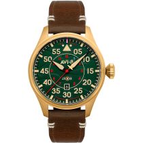 AVI-8 AV-4097-04 Pilot Hawker Hurricane Automatico Reloj Hombre 