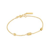 ANIA HAIE Pulsera Smooth Operator B038-01G para mujeres