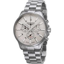 Bauhaus 2880M-5 Reloj Hombre Aviation Cronó Titanio 42mm 10ATM