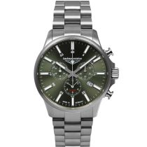 Bauhaus 2880M-4 Reloj Hombre Aviation Cronó Titanio 42mm 10ATM