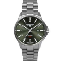 Bauhaus 2864M-4 Reloj Hombre Aviation Automático Titanio 42mm 10ATM