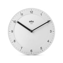 Braun BC06W reloj de pared clásico