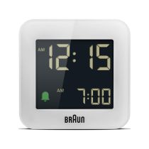 Braun BC08W reloj despertador digital clásico