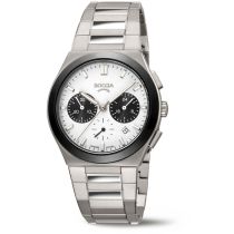 Boccia 3736-01 Reloj Hombre Titanio Cronógrafo 39mm 5ATM
