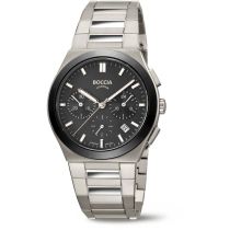 Boccia 3736-02 Reloj Hombre Titanio Cronógrafo 39mm 5ATM