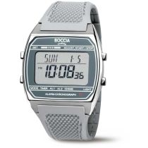 Boccia 3738-01 Reloj Hombre Titanio Digital Cronógrafo 37mm 5ATM 