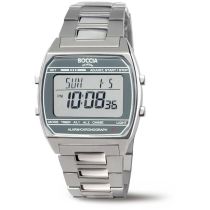 Boccia 3738-05 Reloj Hombre Titanio Digital Cronógrafo 37mm 5ATM 