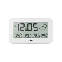 Braun BC13WP digital Despertador c. estacián meteorolágica