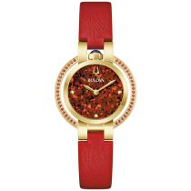 Bulova 97R105 Rubaiyat Autumn Reloj Mujer 30,5mm 3ATM 