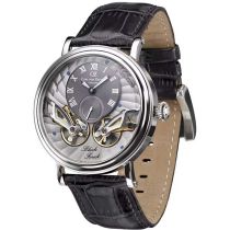 Carl von Zeyten CVZ0017SGYS Black Forest Automatico 46mm Reloj Hombre 3ATM