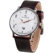 Carl von Zeyten CVZ0019WH Reloj Hombre Lenzkirch 42mm 3ATM 