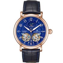 Carl von Zeyten CVZ0054RBLS Murg Fase lunar Automatico Reloj Hombre 46mm 5ATM