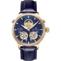 Carl von Zeyten CVZ0060GBLS Durbach Fase Lunar Automatico Reloj Hombre