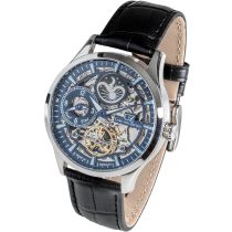 Carl von Zeyten CVZ0063BLS Freiburg Automatico Dual Time Reloj Hombre