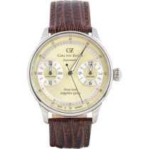 Carl von Zeyten CVZ0086CRS Reloj Hombre Schönmünzach Automático GMT Edición Limitada 43mm 3ATM 