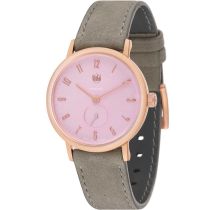 DuFa DF-7001-0W Reloj Mujer un pequeño segundo 32 mm 3ATM