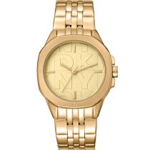 DKNY DK1L012M0065 Reloj Mujer Brooklyn Midi oro 34MM 5ATM