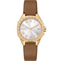 DKNY DK1L013L0025 Reloj Mujer Brooklyn Mini Light Marrón 30mm 5ATM