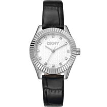 DKNY DK1L017L0015 Reloj Mujer Chambers Glitz Negro 30mm 5ATM