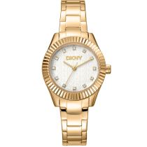 DKNY DK1L017M0055 Reloj Mujer Chambers Glitz oro 30mm 5ATM