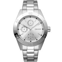 DKNY DK1L079M0015 Reloj Mujer Nolita Sport Plata 38mm 5ATM
