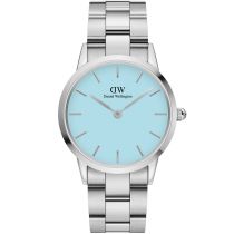 Daniel Wellington DW00100542 Reloj Mujer Iconic Link Capri 36mm 3ATM 