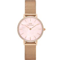 Daniel Wellington DW00100663 Reloj Mujer Petite Lumine Bezel Melrose Pink 28mm 3ATM 