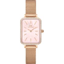 Daniel Wellington DW00100669 Reloj Mujer Quadro Charm Bezel 26mm 3ATM