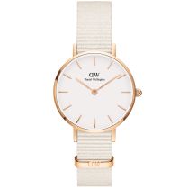 Daniel Wellington DW00100675 Reloj Mujer Federica Scagnetti x DW Petite Chalk Nato 28mm 3ATM 
