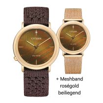 Citizen EM1003-48X Eco-Drive Elegance Ambiluna Reloj Mujer 34mm 