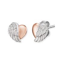 Engelsrufer Pendientes Alas de corazón ERE-LILHEARTWING-BI