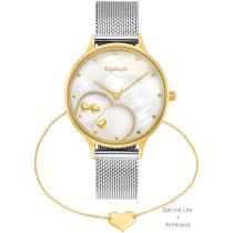 Engelsrufer ERWO-HEART-02 Happy Hearts Set Reloj Mujer 34mm 5ATM