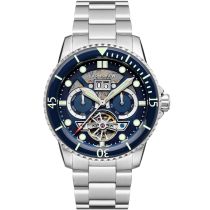 Thomas Earnshaw ES-8174-22 Duncan Grand Date Open Heart 43mm Reloj Hombre