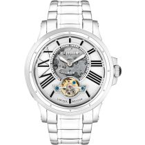 Thomas Earnshaw ES-8244-11 Bertha Open Heart Skeleton 42mm Reloj Hombre