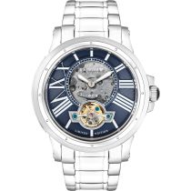 Thomas Earnshaw ES-8244-22 Bertha Open Heart Skeleton 42mm Reloj Hombre