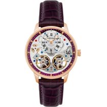 Thomas Earnshaw ES-8273-06 Brewster Double Barrel Automatico 42mm Reloj Hombre
