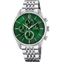 Festina F20285/8 Timeless Cronografo Reloj Hombre 41mm 5ATM