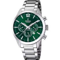 Festina F20343/B Reloj Hombre Cronógrafo 44mm 5ATM 