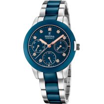 Festina F20497/2 Cerámico Reloj Mujer 35mm 5ATM