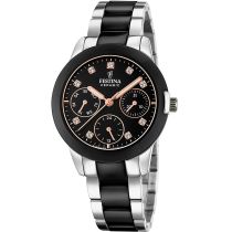 Festina F20497/3 Cerámico Reloj Mujer 35mm 5ATM