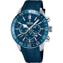 Festina F20515/1 Ceramica Crono 44mm Reloj Hombre 10ATM