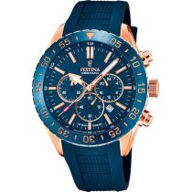 Festina F20516/1 Ceramica Crono 44mm Reloj Hombre 10ATM
