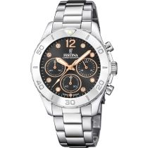 Festina F20603/6 Reloj Mujer Boyfriend Cronógrafo 39mm 10ATM