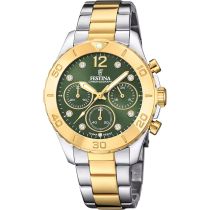 Festina F20604/2 Reloj Mujer Boyfriend Cronógrafo 39mm 10ATM