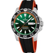 Festina F20662/2 Reloj Hombre Professional Diver Day-Date 45mm 20ATM