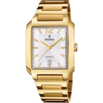 Festina F20678/2 Reloj Hombre Cuarzo Cuadrado 36mm 5ATM 