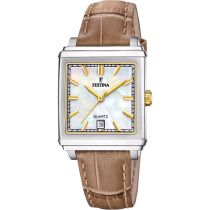 Festina F20682/4 Reloj Mujer Cuarzo Cuadrado 33mm 5ATM 