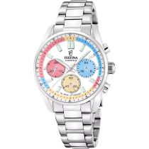 Festina F20753/6 Reloj Mujer Boyfriend Cronógrafo 38mm 10ATM
